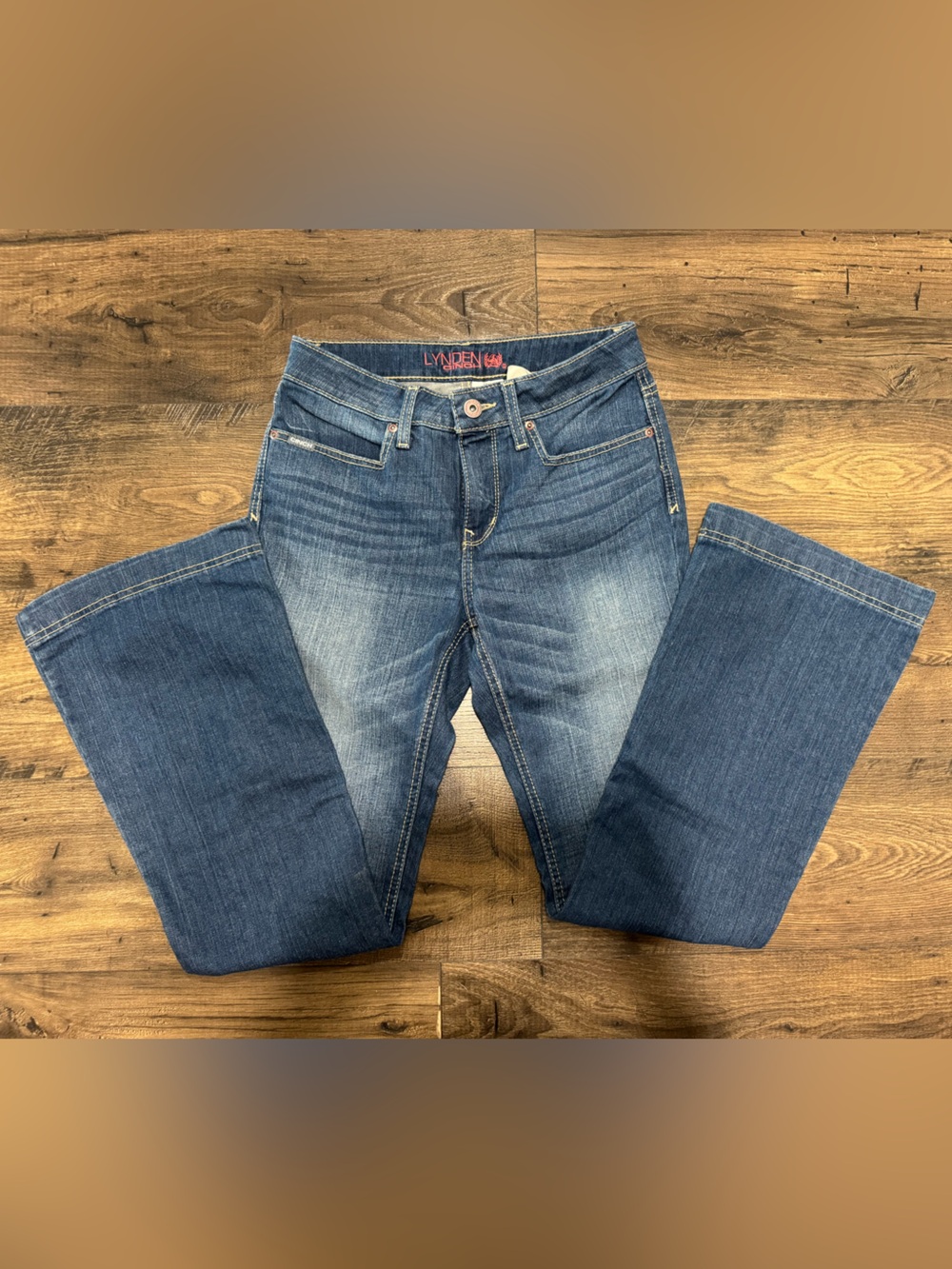 Cinch Lyndon Women's Blue Trouser Jeans - Mid Wash